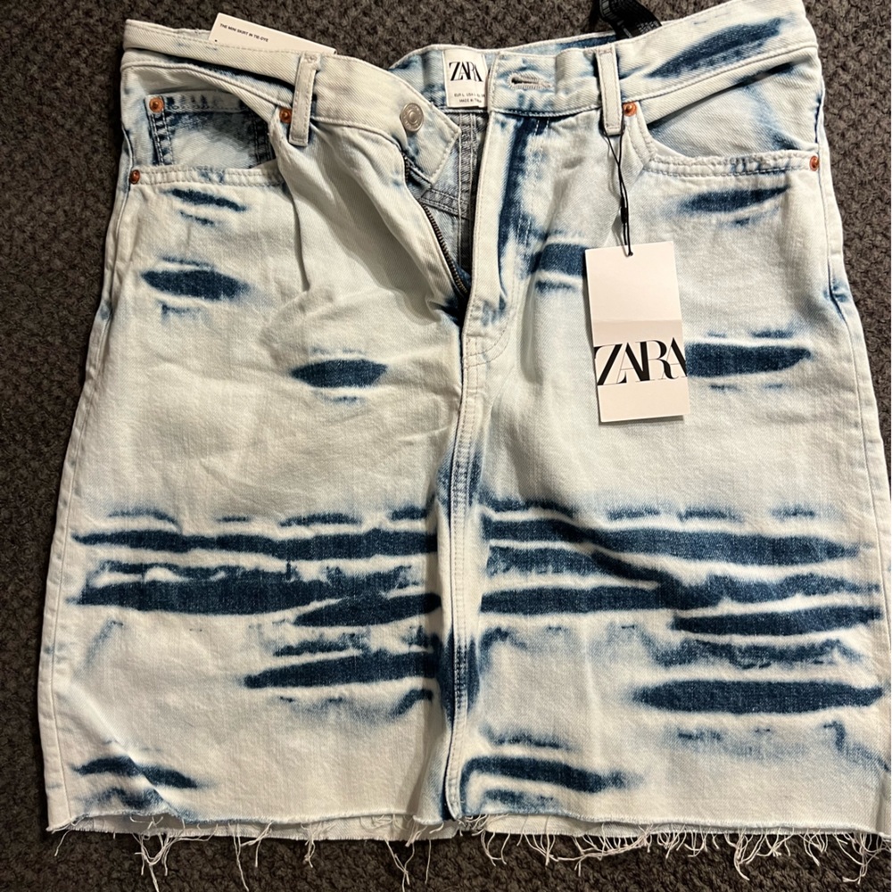 Zara jean skirt.